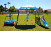 Swing-sets, Play-houses