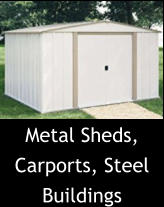 Metal Sheds, Carports, Steel Buildings