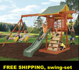 FREE SHIPPING, swing-set