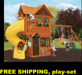 FREE SHIPPING, play-set