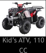 Kids ATV, 110 CC