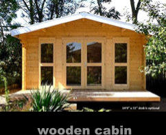 wooden cabin