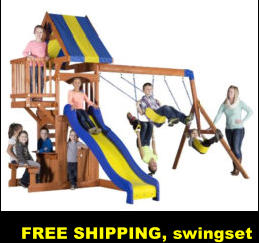 FREE SHIPPING, swingset