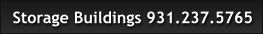 Storage Buildings 931.237.5765